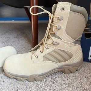Bates GX -8 Safety Toe Zip Desert 🌵 🥾 Boots 🥾 Mens Size 9.5